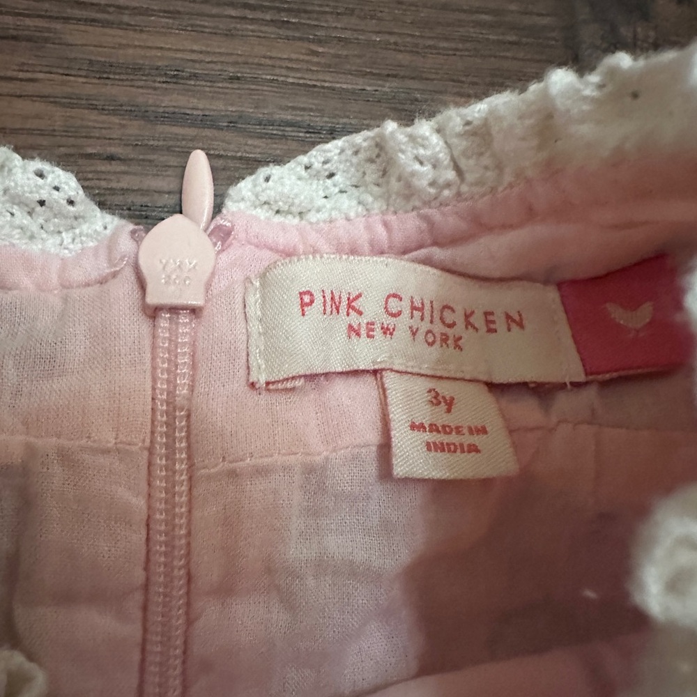 Pink Chicken Pink Western Print Long Sleeve Dress - Picture 3 of 4